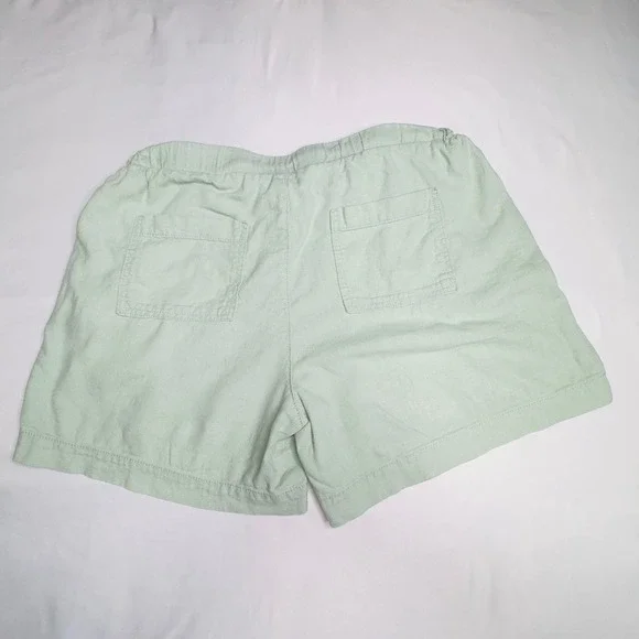 Briggs‎ Seafoam Green Linen Shorts Size Large - Picture 5 of 15